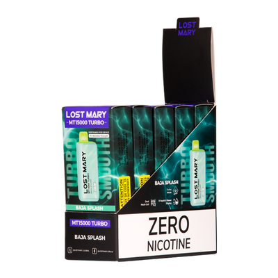 Lost Mary MT15000 Turbo Disposable Vape - Black Coral Wholesale