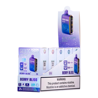 Geek Bar Pulse 15000 Disposable Vape - Black Coral Wholesale
