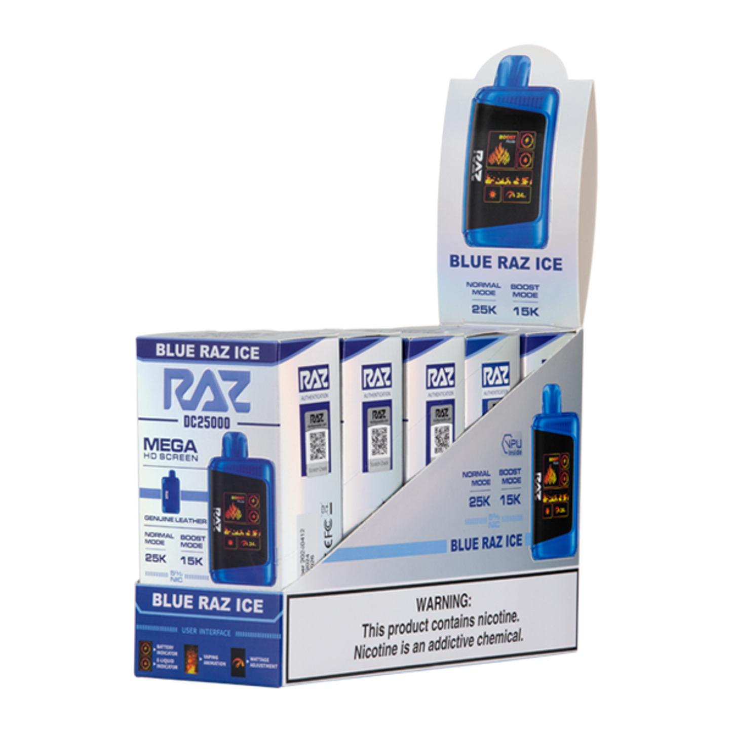 Raz DC25000 Disposable Vape - Black Coral Wholesale