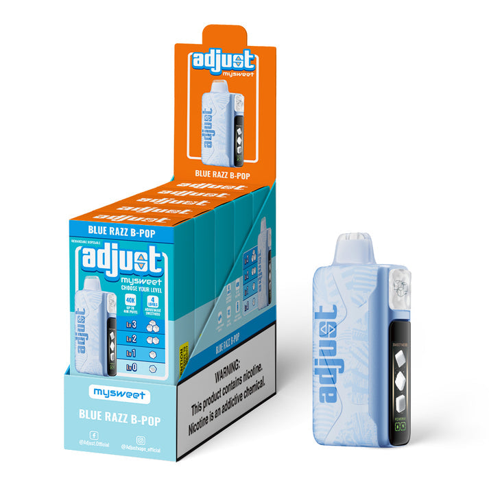 Adjust MySweet 40K Disposable Vape - Black Coral Wholesale