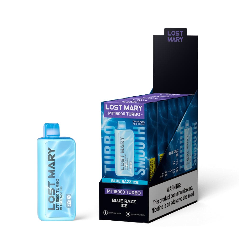 Lost Mary MT15000 Turbo Disposable Vape - Black Coral Wholesale