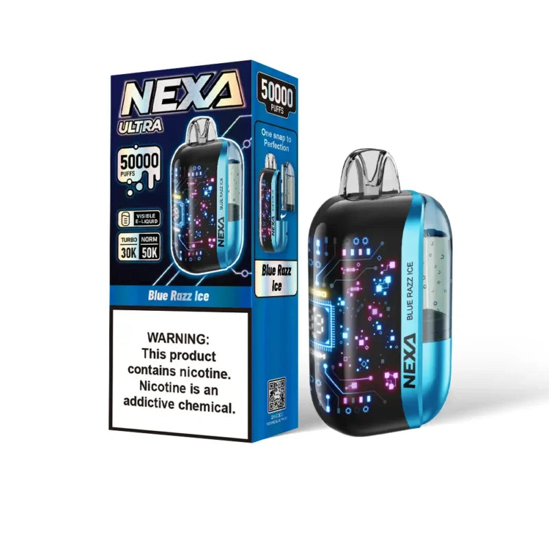 Nexa Ultra 50000 Disposable Vape - Black Coral Wholesale