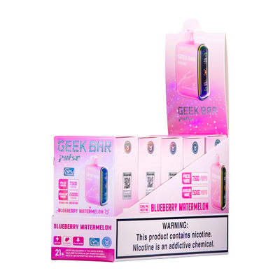 Geek Bar Pulse 15000 Disposable Vape - Black Coral Wholesale
