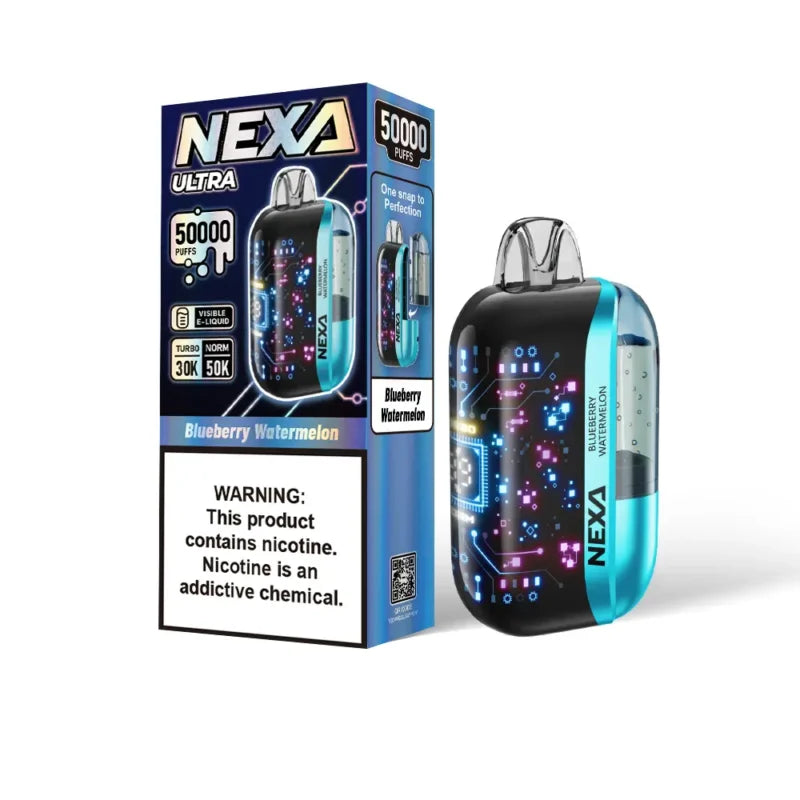 Nexa Ultra 50000 Disposable Vape - Black Coral Wholesale