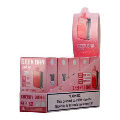 Geek Bar Pulse 15000 Disposable Vape - Black Coral Wholesale