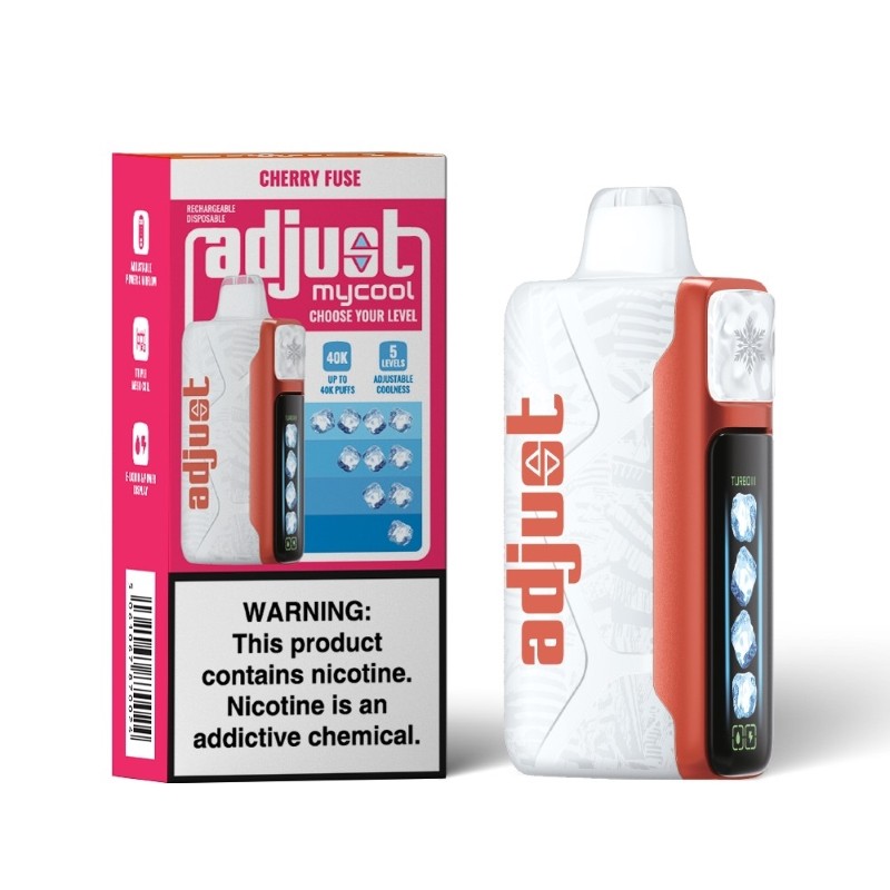 Adjust MyCool 40K Disposable Vape - Black Coral Wholesale
