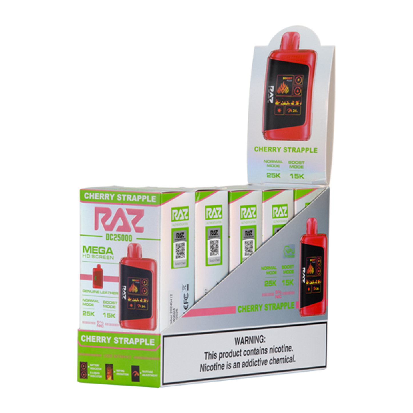 Raz DC25000 Disposable Vape - Black Coral Wholesale