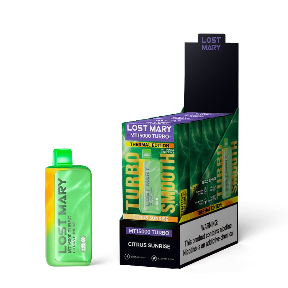 Lost Mary MT15000 Turbo Disposable Vape - Black Coral Wholesale