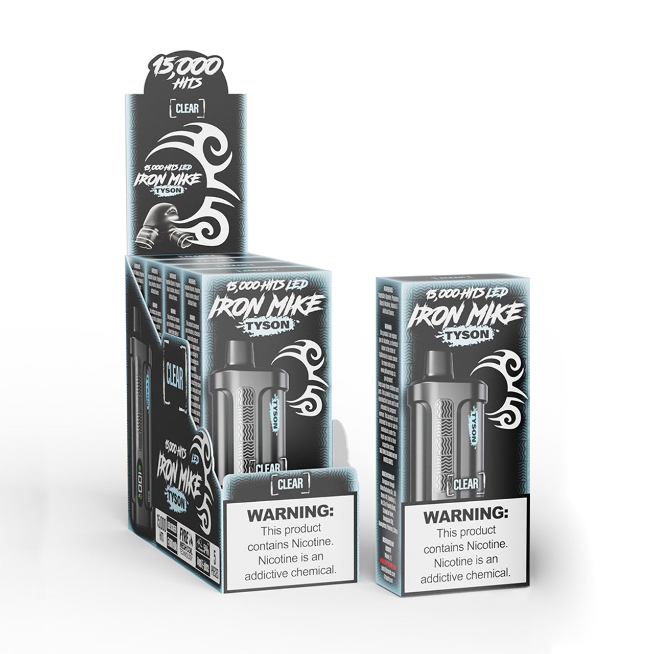 Tyson 2.0 Iron Mike Disposable Vape - Black Coral Wholesale
