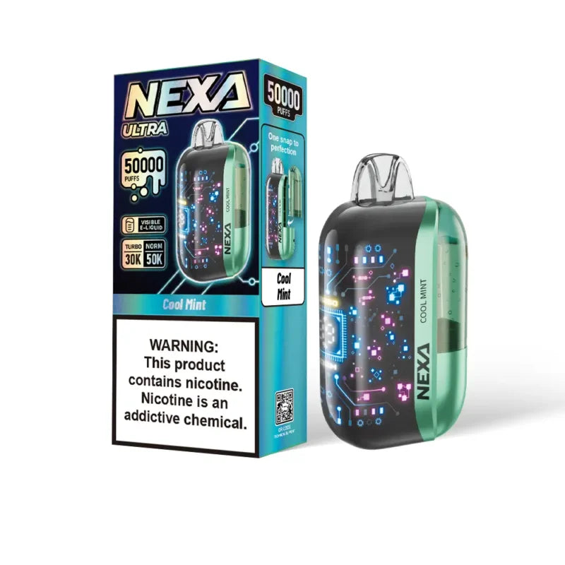 Nexa Ultra 50000 Disposable Vape - Black Coral Wholesale