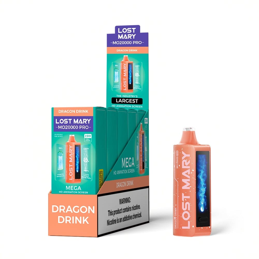 Lost Mary MO20000 Pro Disposable Vape - Black Coral Wholesale