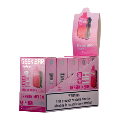 Geek Bar Pulse 15000 Disposable Vape - Black Coral Wholesale