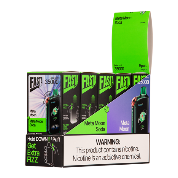 Fasta Burrst 35000 Disposable Vape - Black Coral Wholesale