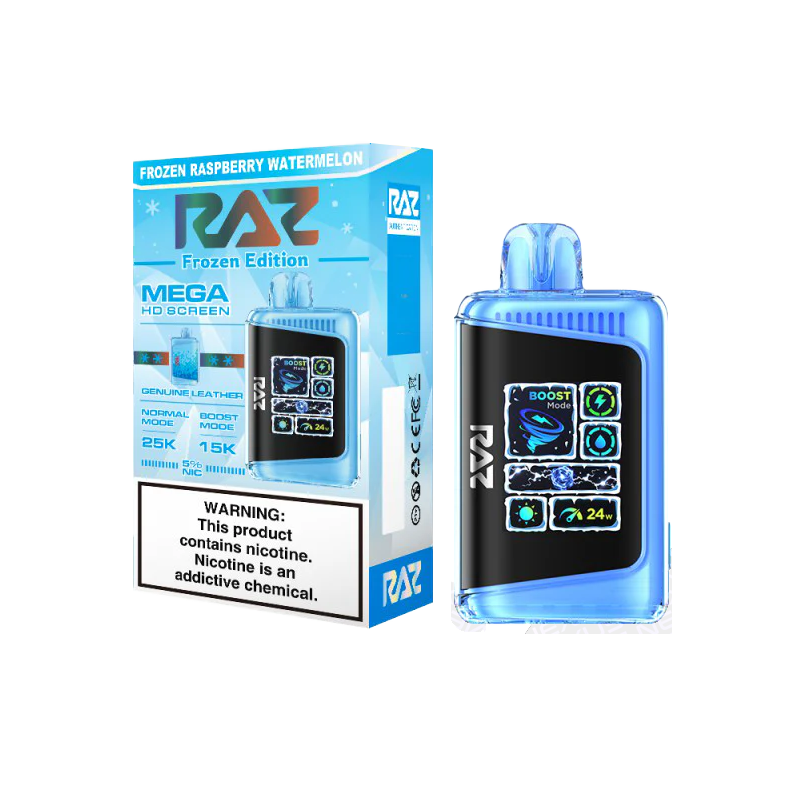 Raz DC25000 Disposable Vape - Black Coral Wholesale