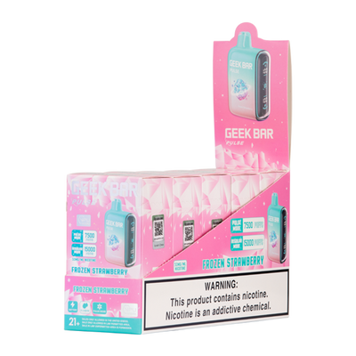 Geek Bar Pulse 15000 Disposable Vape - Black Coral Wholesale