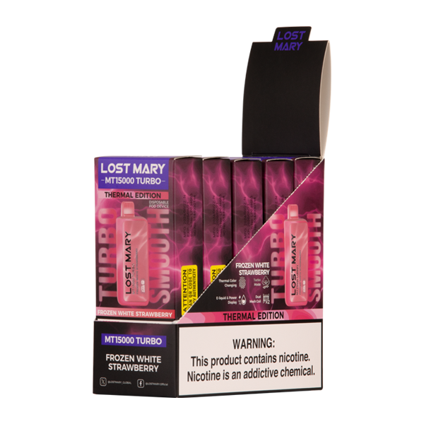 Lost Mary MT15000 Turbo Disposable Vape - Black Coral Wholesale