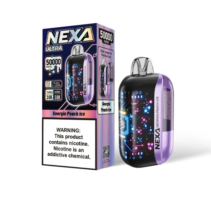 Nexa Ultra 50000 Disposable Vape - Black Coral Wholesale