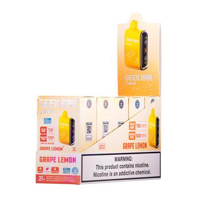 Geek Bar Pulse 15000 Disposable Vape - Black Coral Wholesale