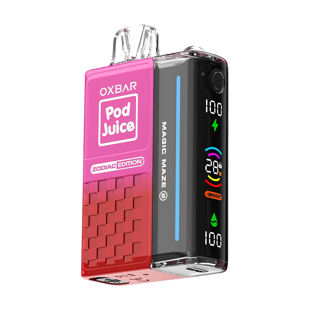Oxbar Magic Maze 2.0 Pod Juice 30K Disposable Vape - Black Coral Wholesale