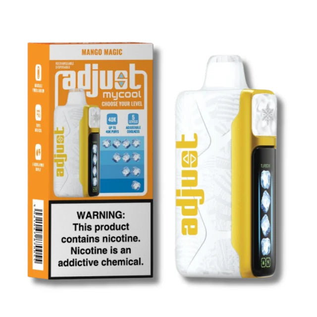 Adjust MyCool 40K Disposable Vape - Black Coral Wholesale