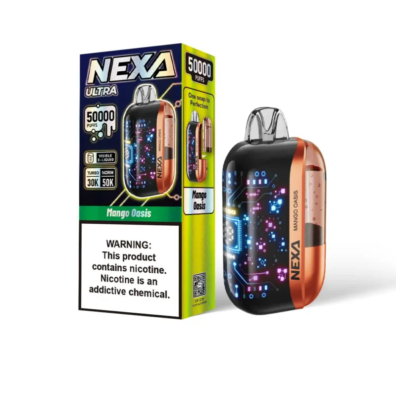 Nexa Ultra 50000 Disposable Vape - Black Coral Wholesale