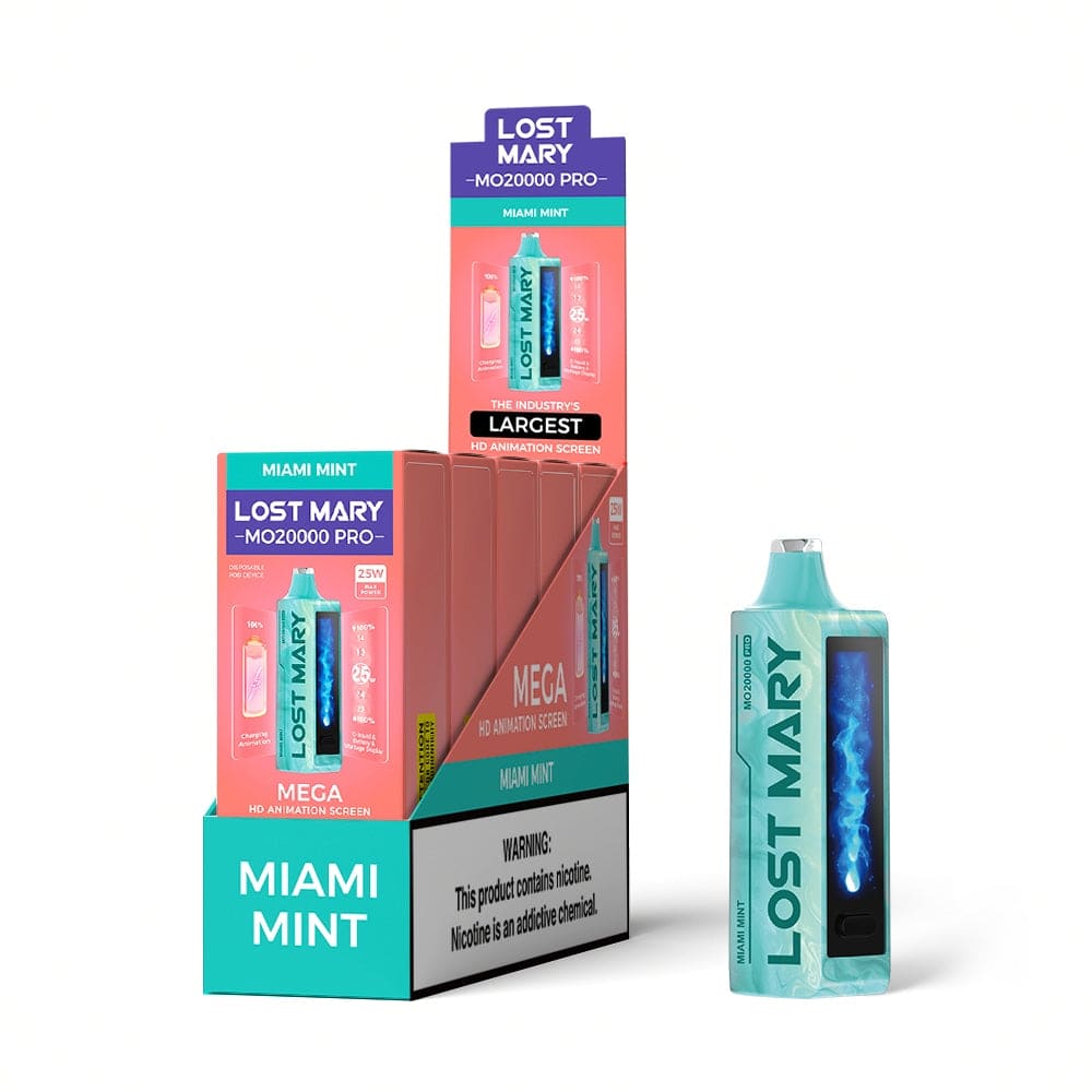 Lost Mary MO20000 Pro Disposable Vape - Black Coral Wholesale