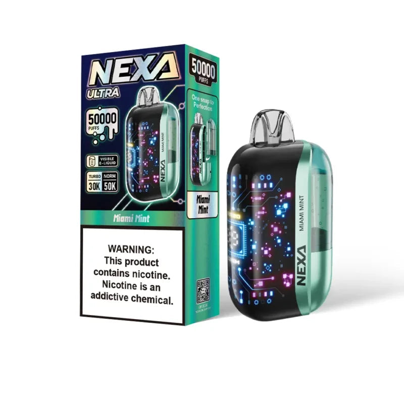 Nexa Ultra 50000 Disposable Vape - Black Coral Wholesale