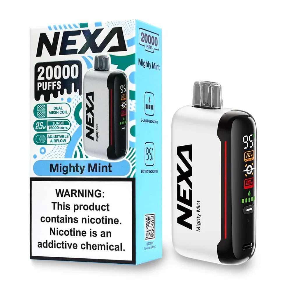Nexa N20000 Disposable Vape - Black Coral Wholesale