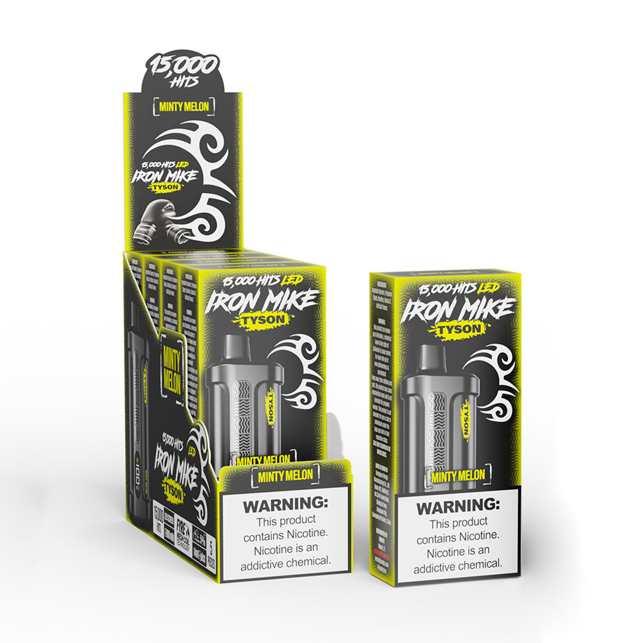 Tyson 2.0 Iron Mike Disposable Vape - Black Coral Wholesale