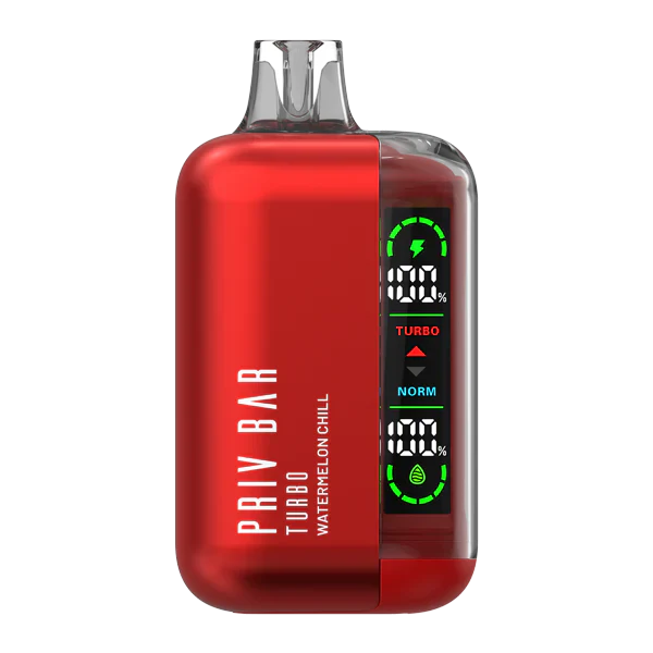 Priv Bar Turbo 15000 Disposable Vape - Black Coral Wholesale