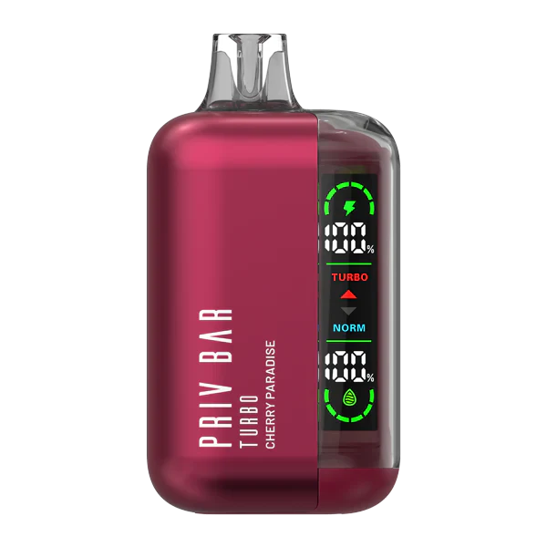 Priv Bar Turbo 15000 Disposable Vape - Black Coral Wholesale