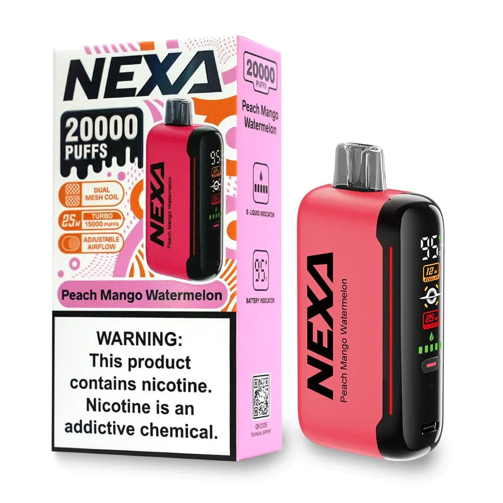 Nexa N20000 Disposable Vape - Black Coral Wholesale