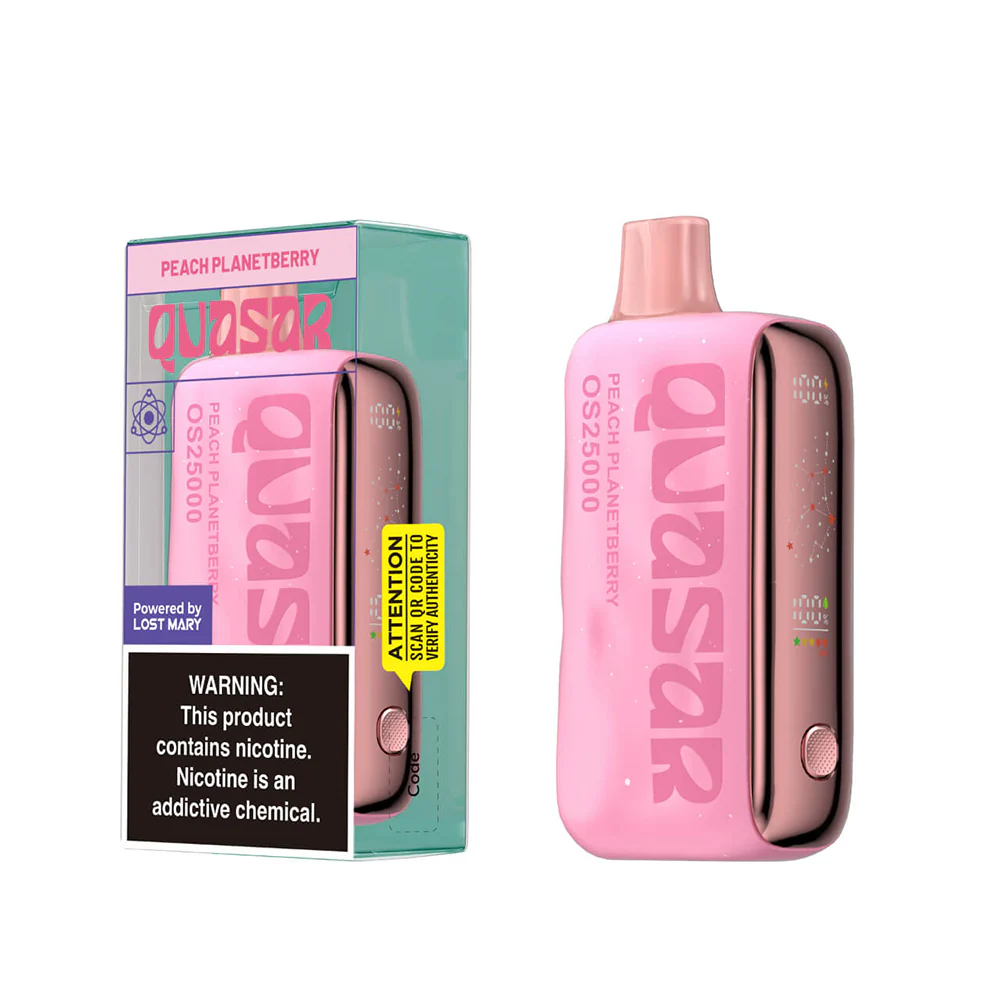 Quasar OS25000 Disposable Vape - Black Coral Wholesale