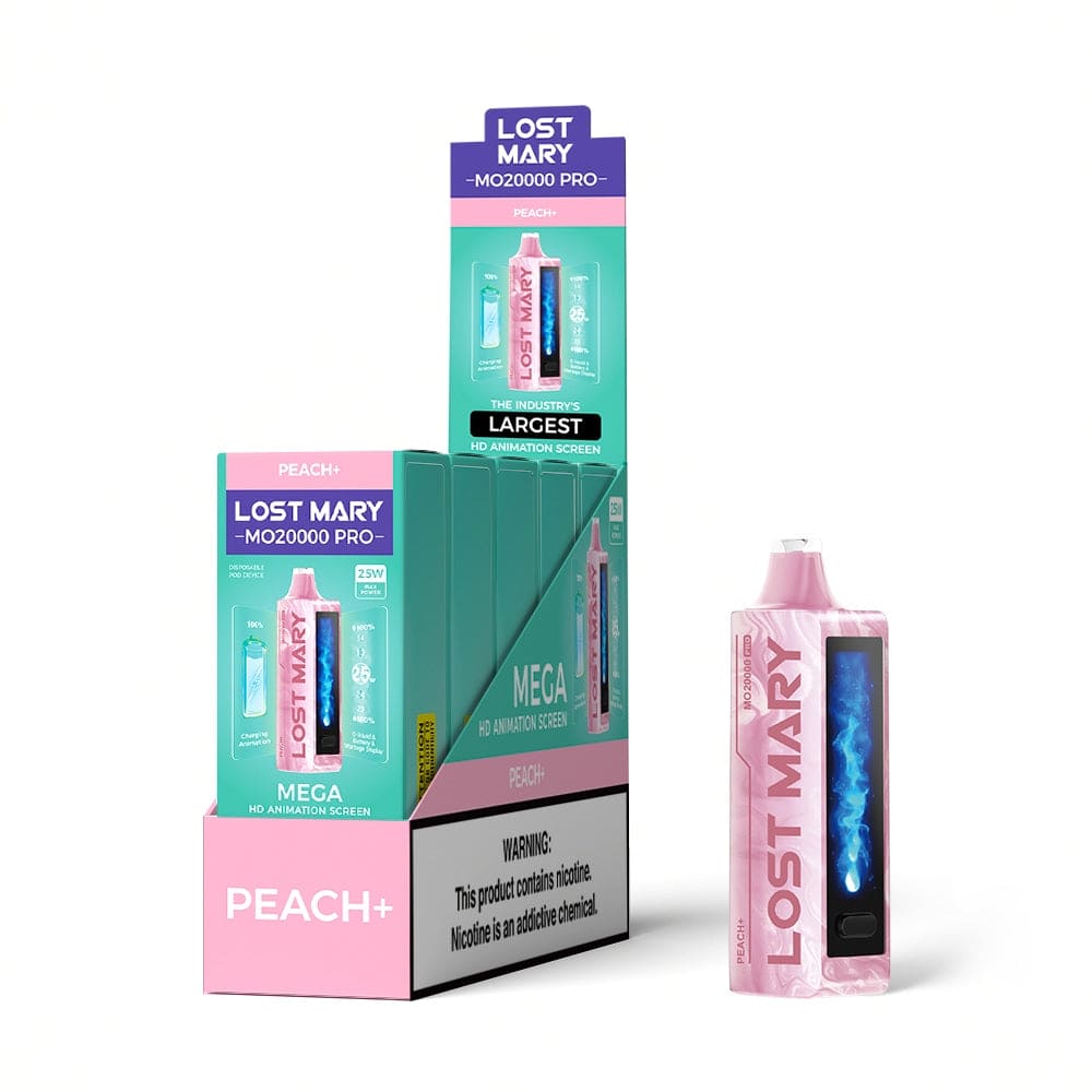 Lost Mary MO20000 Pro Disposable Vape - Black Coral Wholesale