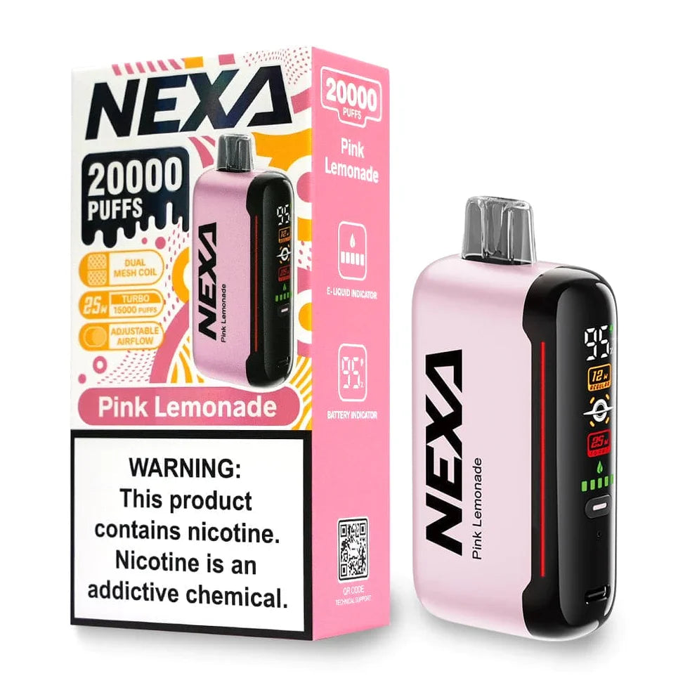 Nexa N20000 Disposable Vape - Black Coral Wholesale