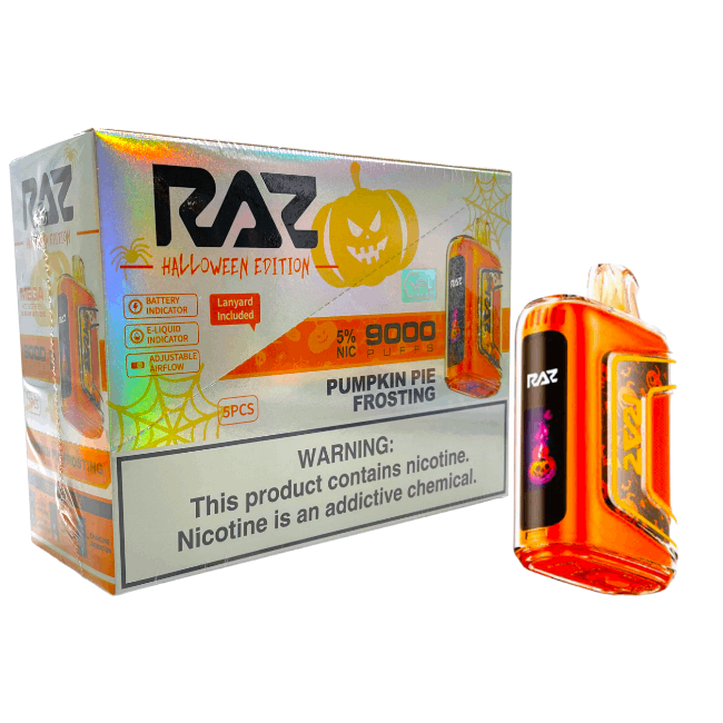 Raz TN9000 Disposable Vape - Black Coral Wholesale