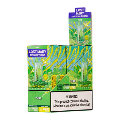Lost Mary MT15000 Turbo Disposable Vape - Black Coral Wholesale