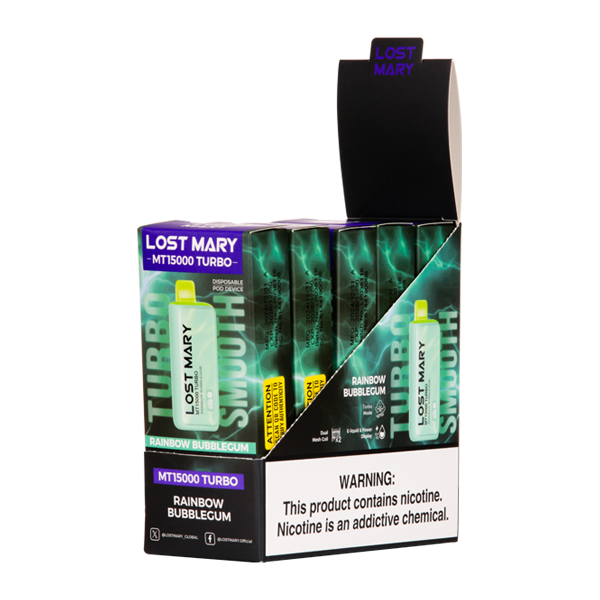 Lost Mary MT15000 Turbo Disposable Vape - Black Coral Wholesale