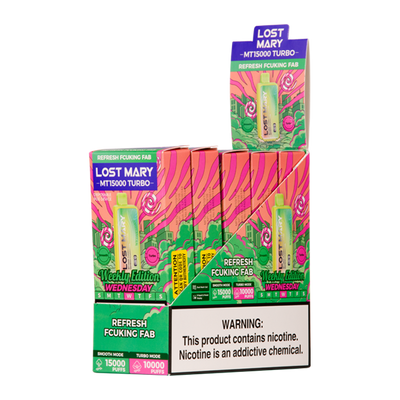 Lost Mary MT15000 Turbo Disposable Vape - Black Coral Wholesale