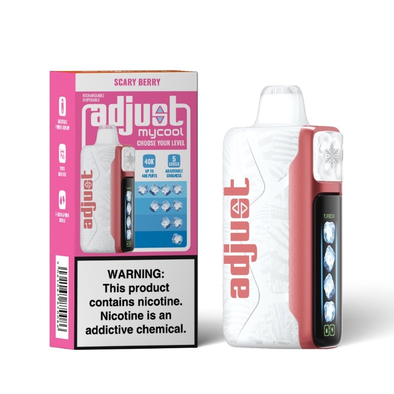 Adjust MyCool 40K Disposable Vape - Black Coral Wholesale