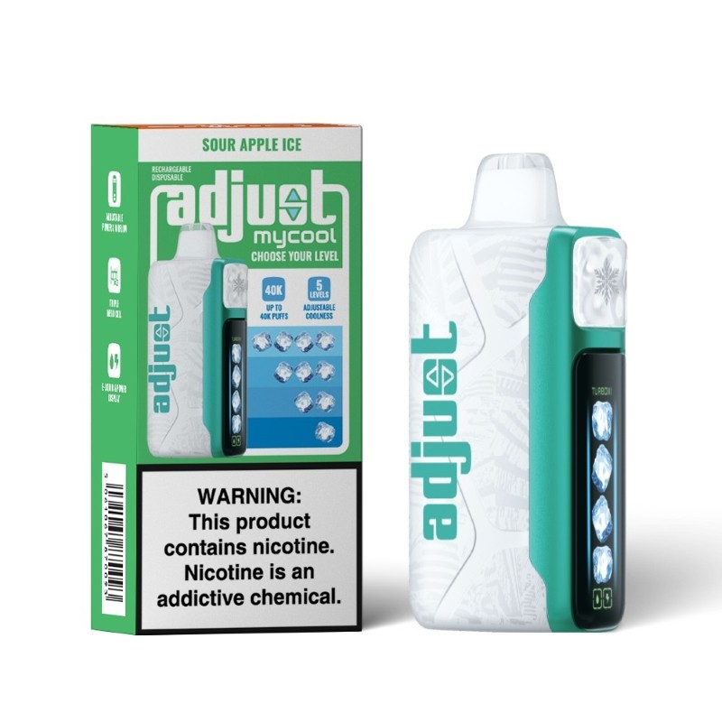 Adjust MyCool 40K Disposable Vape - Black Coral Wholesale