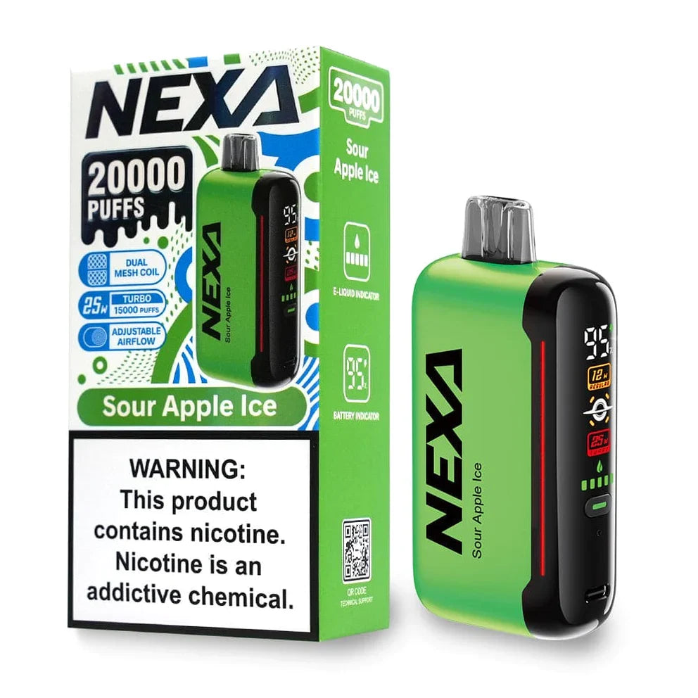 Nexa N20000 Disposable Vape - Black Coral Wholesale