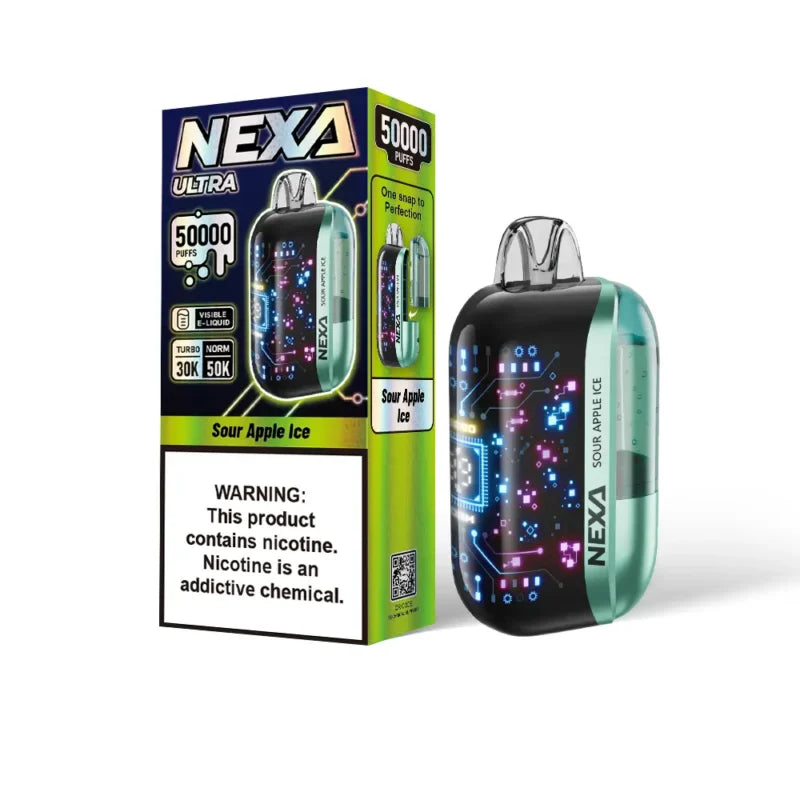 Nexa Ultra 50000 Disposable Vape - Black Coral Wholesale