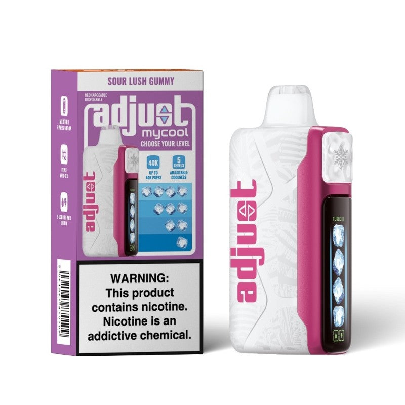 Adjust MyCool 40K Disposable Vape - Black Coral Wholesale