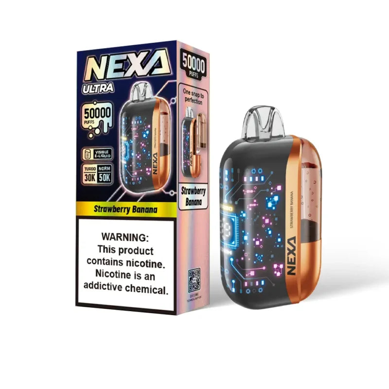 Nexa Ultra 50000 Disposable Vape - Black Coral Wholesale