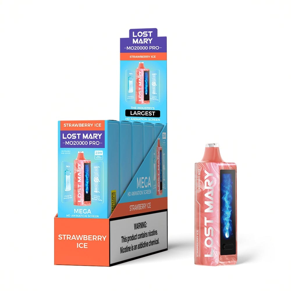 Lost Mary MO20000 Pro Disposable Vape - Black Coral Wholesale