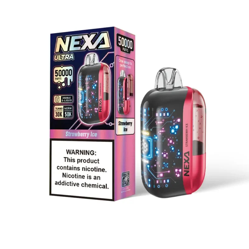 Nexa Ultra 50000 Disposable Vape - Black Coral Wholesale