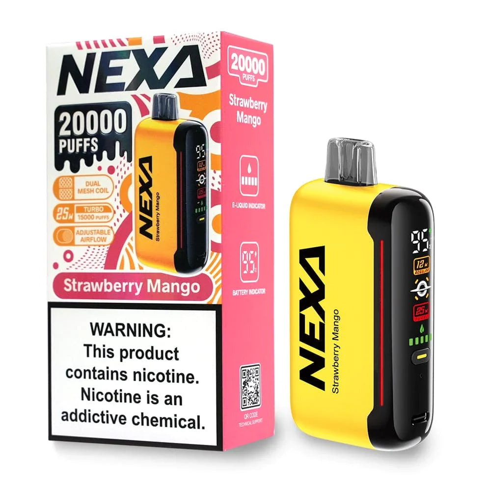 Nexa N20000 Disposable Vape - Black Coral Wholesale