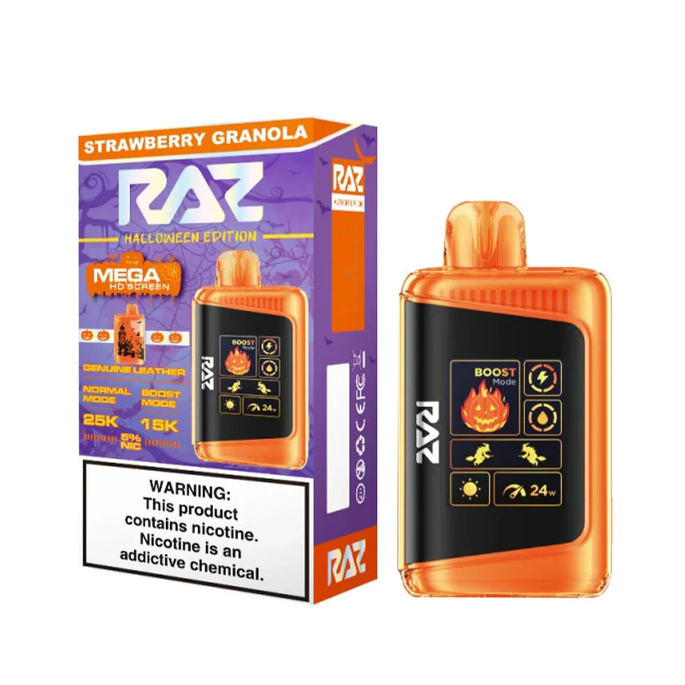 Raz DC25000 Disposable Vape - Black Coral Wholesale