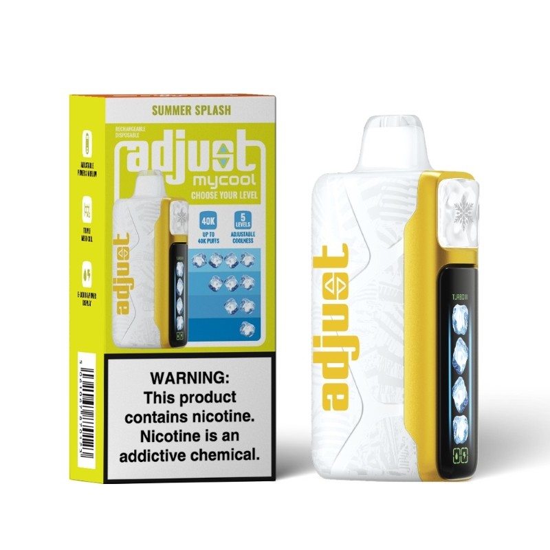 Adjust MyCool 40K Disposable Vape - Black Coral Wholesale